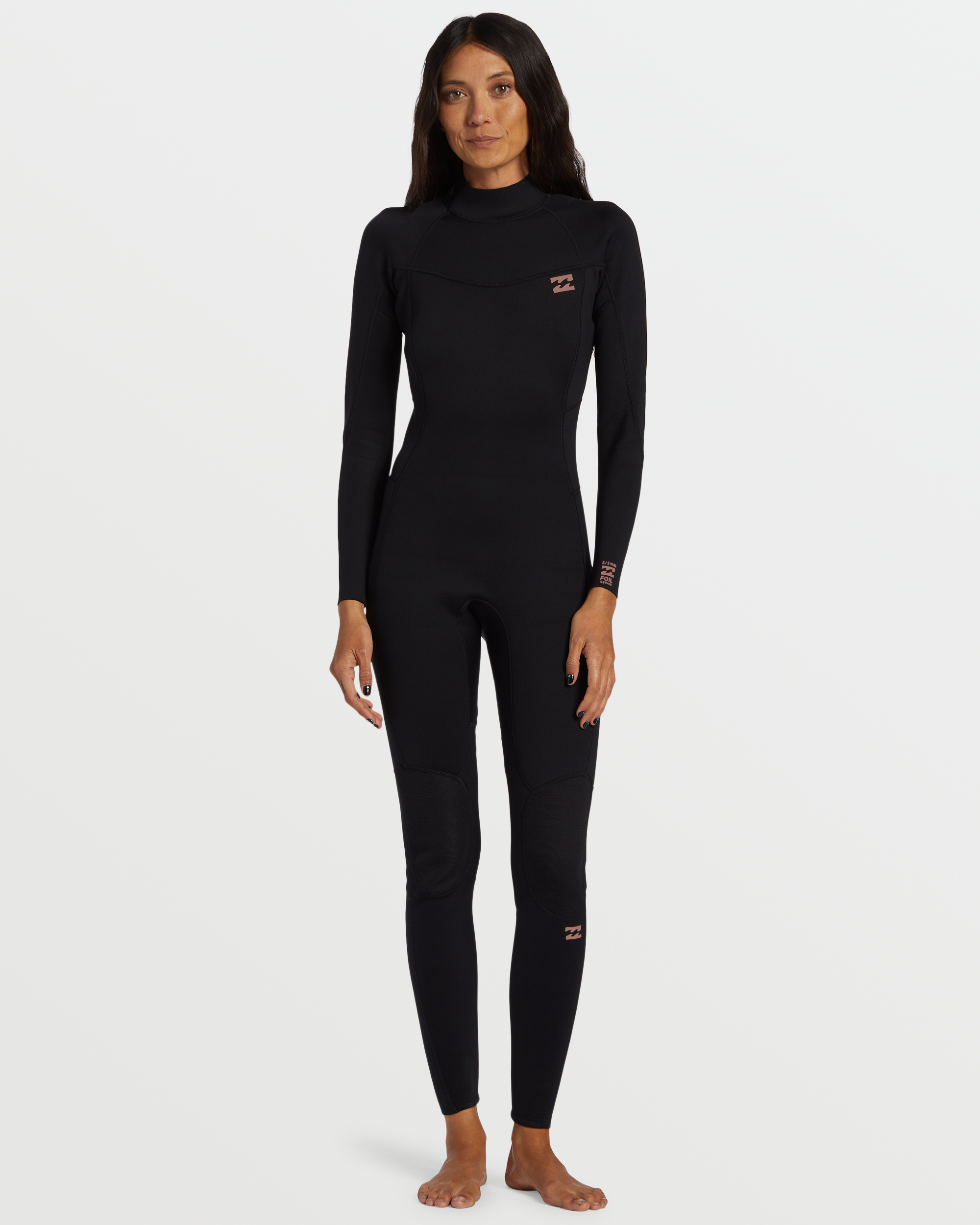 3/2mm Back Zip Wetsuit - GBS Foil for Surfing