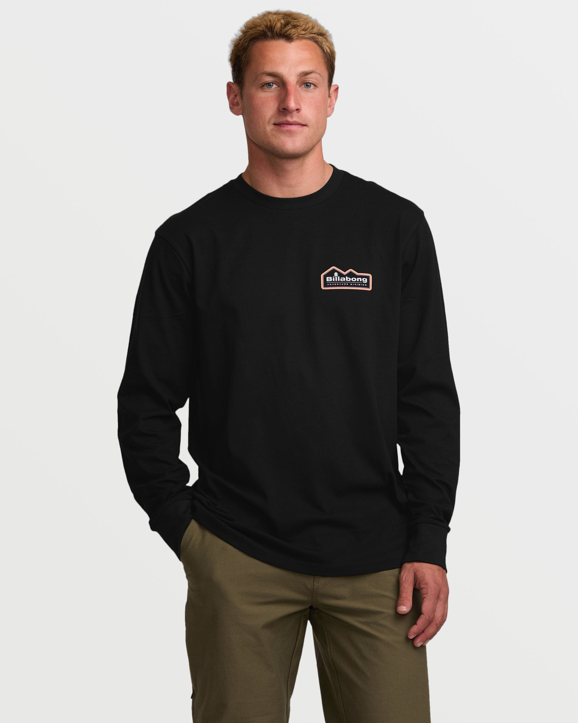 Long Sleeve A/Div Tee - Black