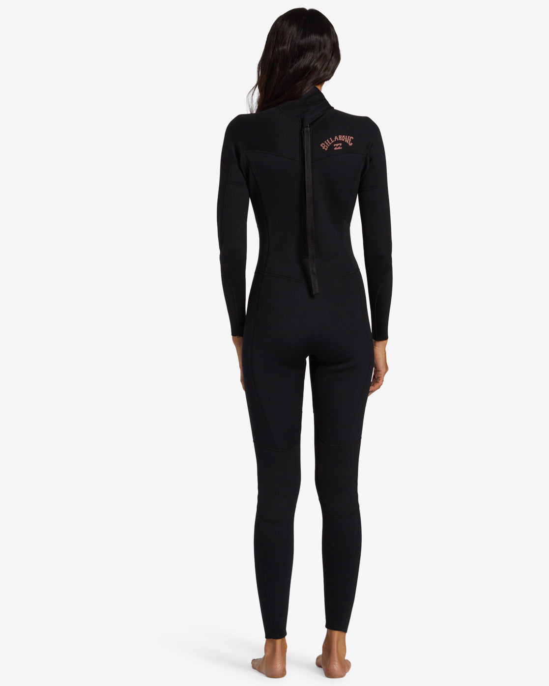 4/3mm GBS Back Zip Wetsuit - Black for Surfing