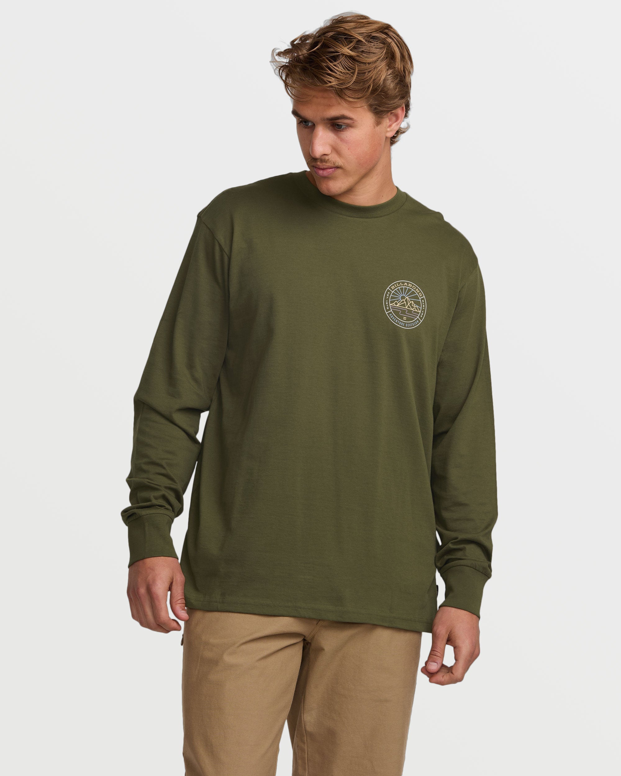 Olive Long Sleeve Tee by Rockies A/Div