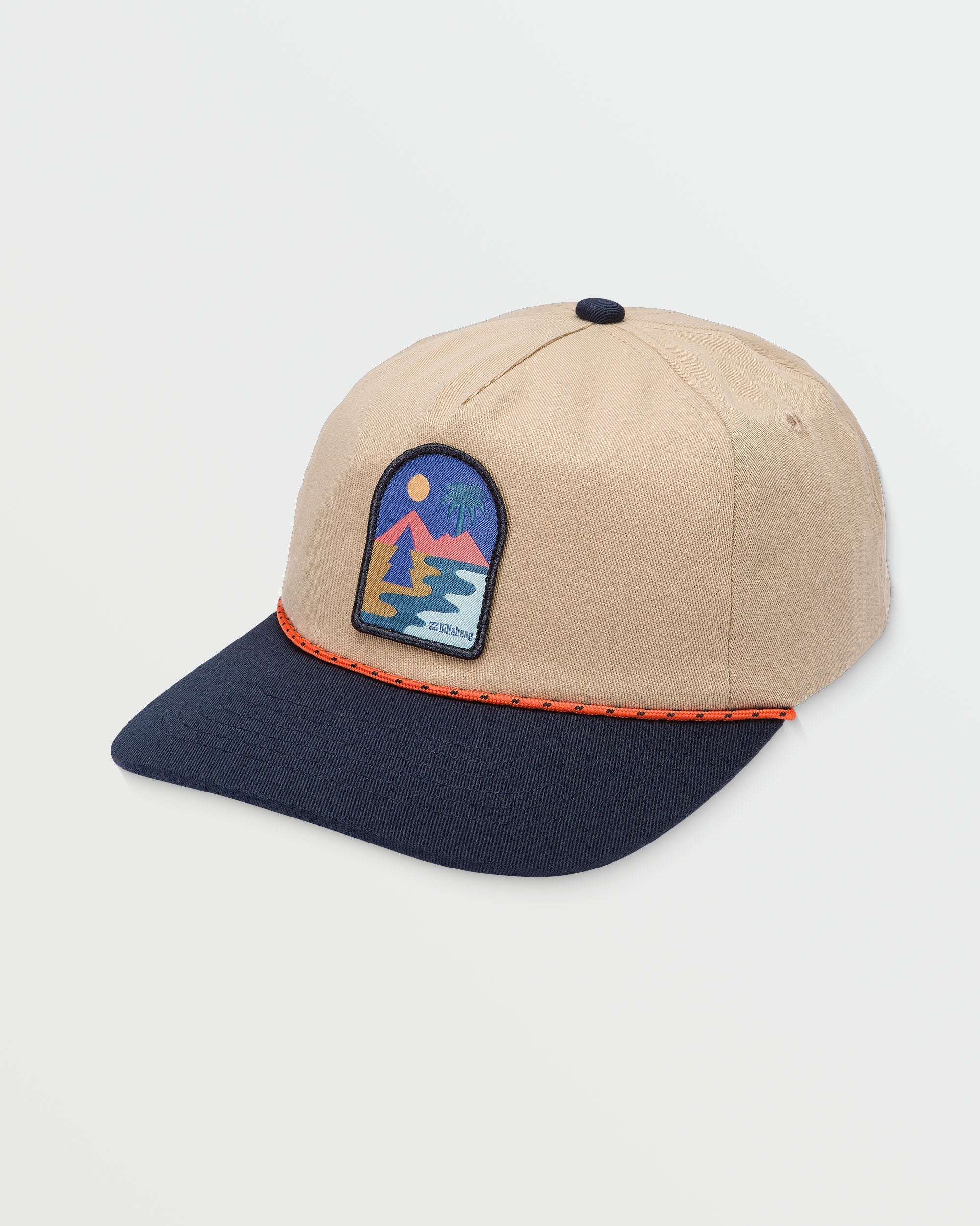 Navy & Khaki Strapback Hat by A/Div