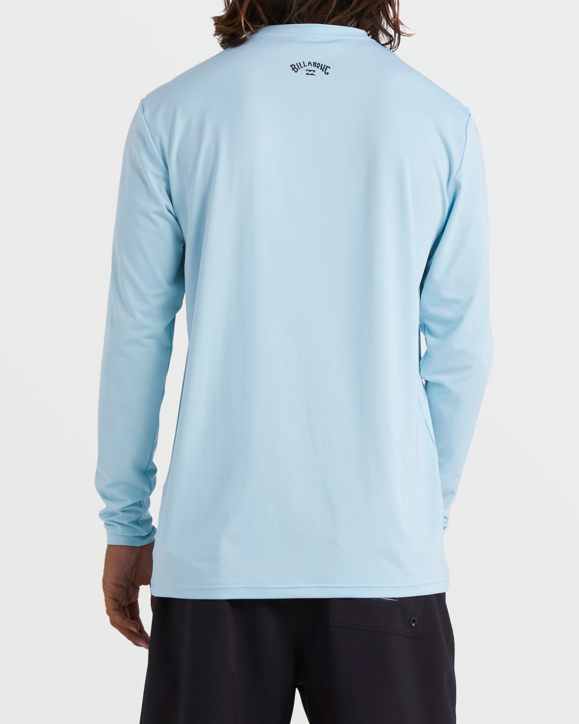 Coastal Blue Surf Tee - Loose Fit Long Sleeve