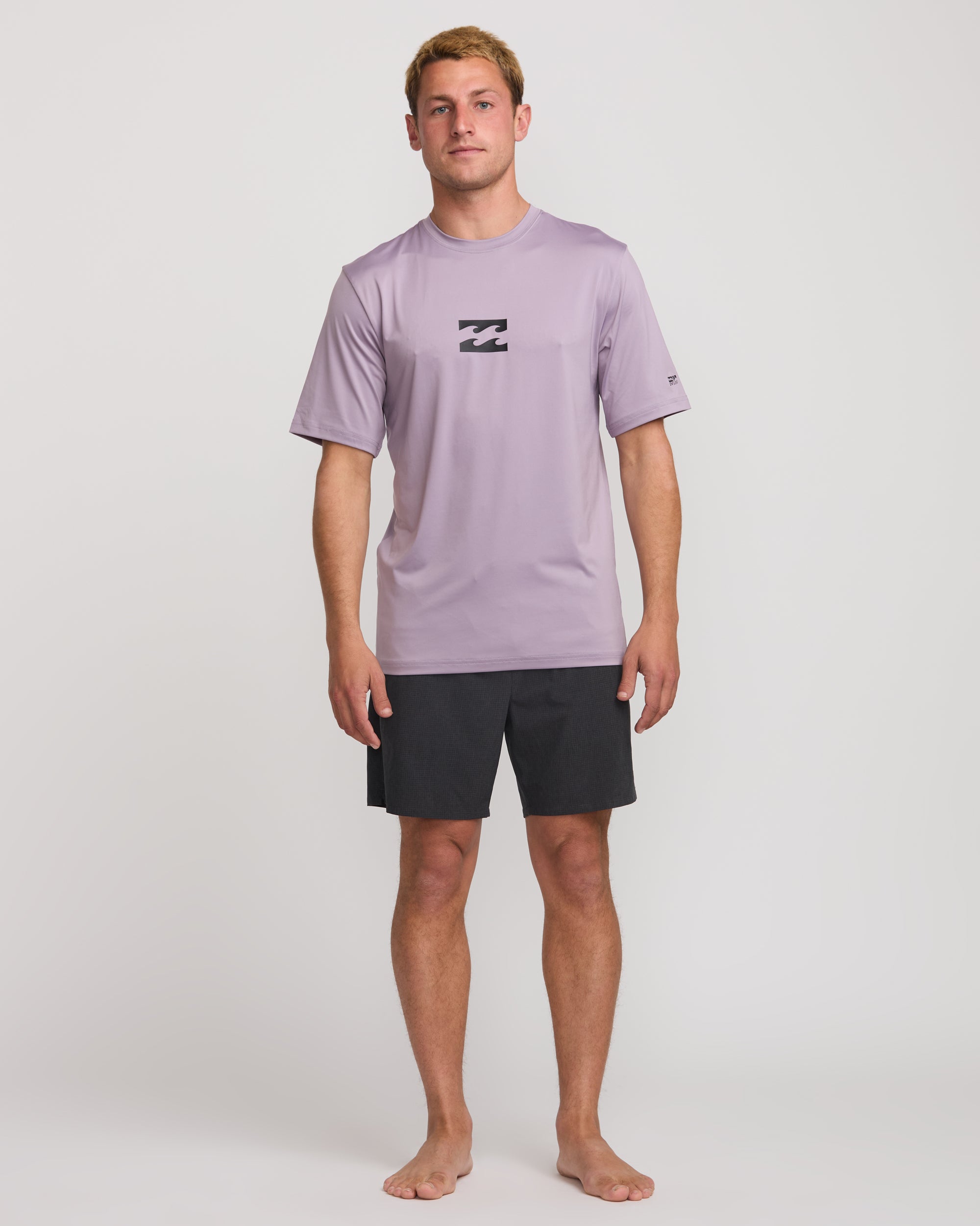 Light Purple Rashguard for All-Day Surf & Swim