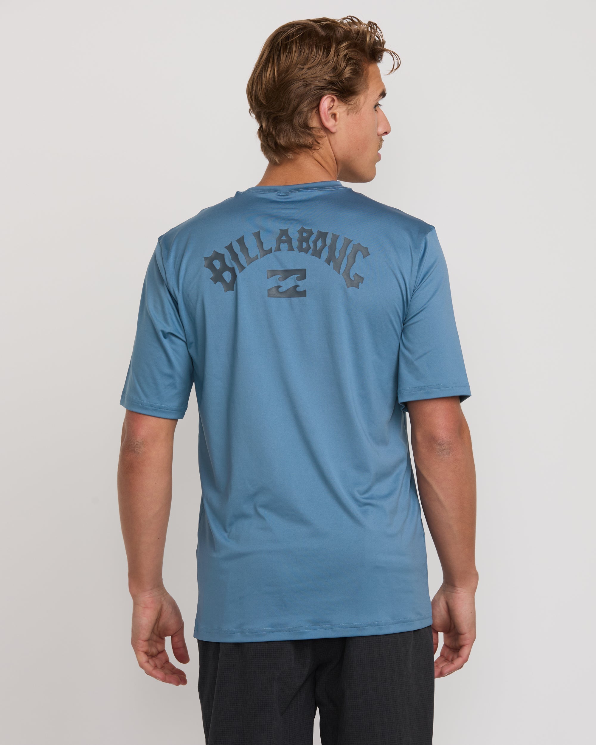Bay Blue Surf Tee - Loose Fit Short Sleeve Shirt