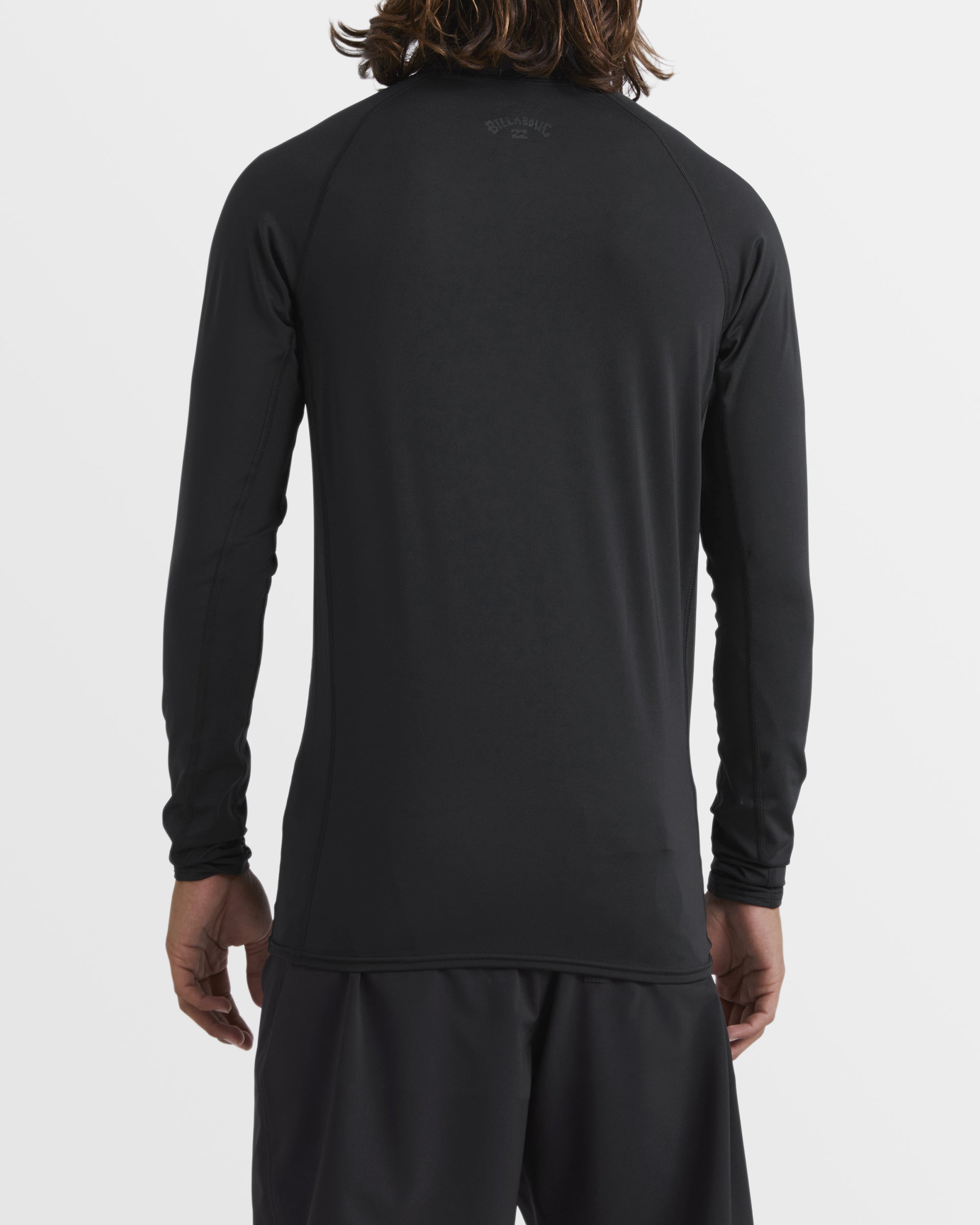 Black Long Sleeve Rashguard - Performance Fit
