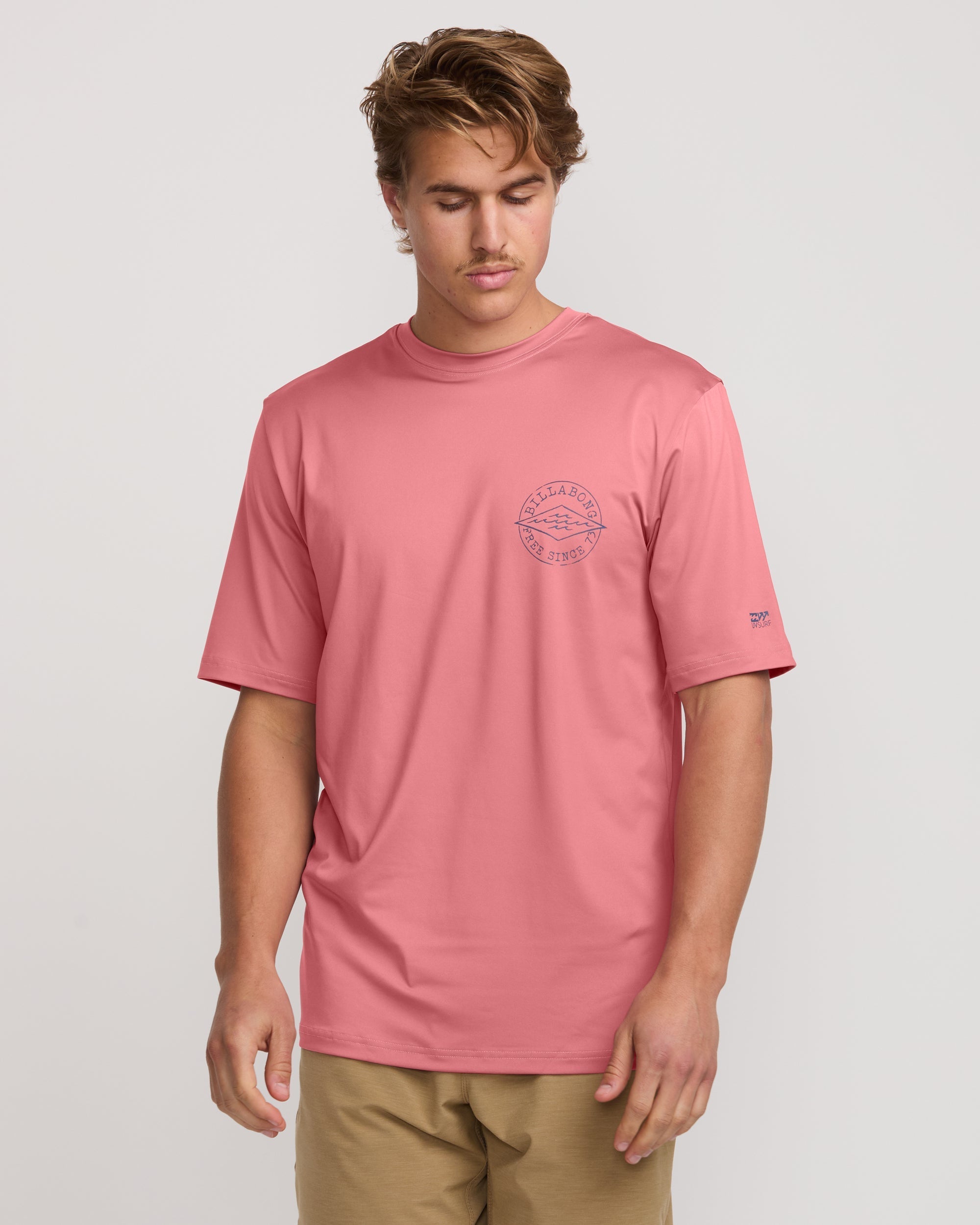 Big Dave Loose Fit Surf Tee - Dusty Pink Casual Wear
