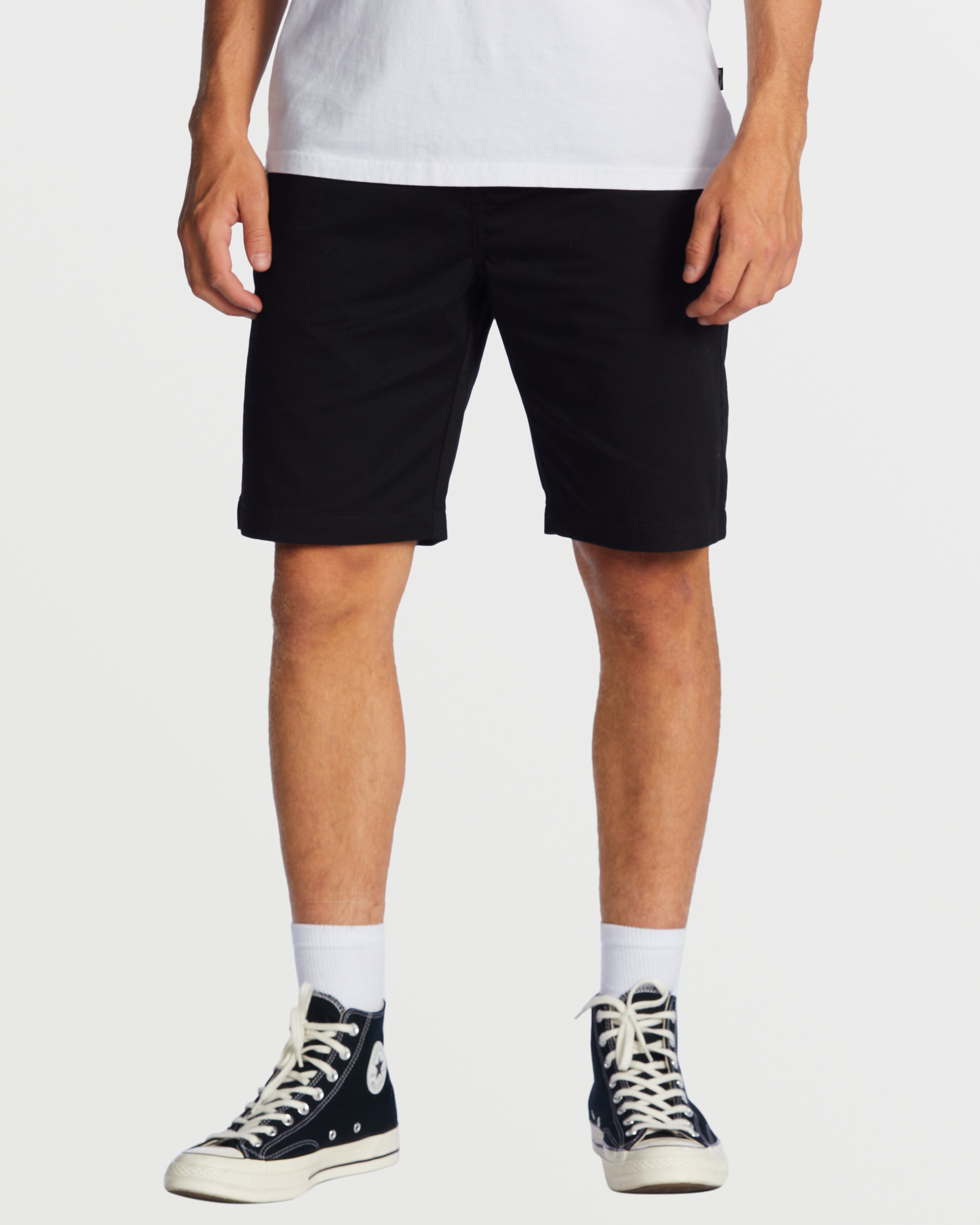 Black Carter Shorts for Men