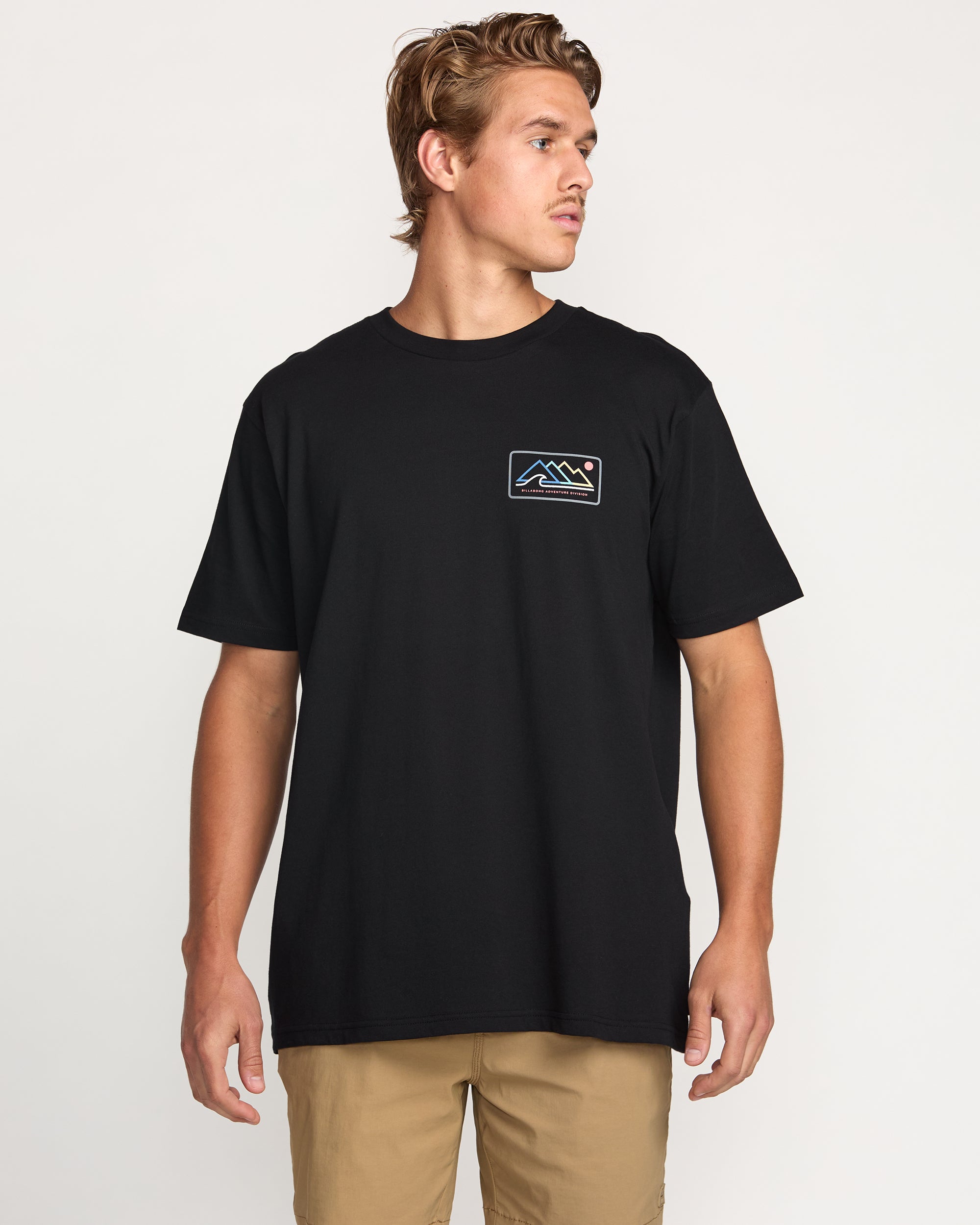 Black Range A/Div Tee - Stylish Basic Top