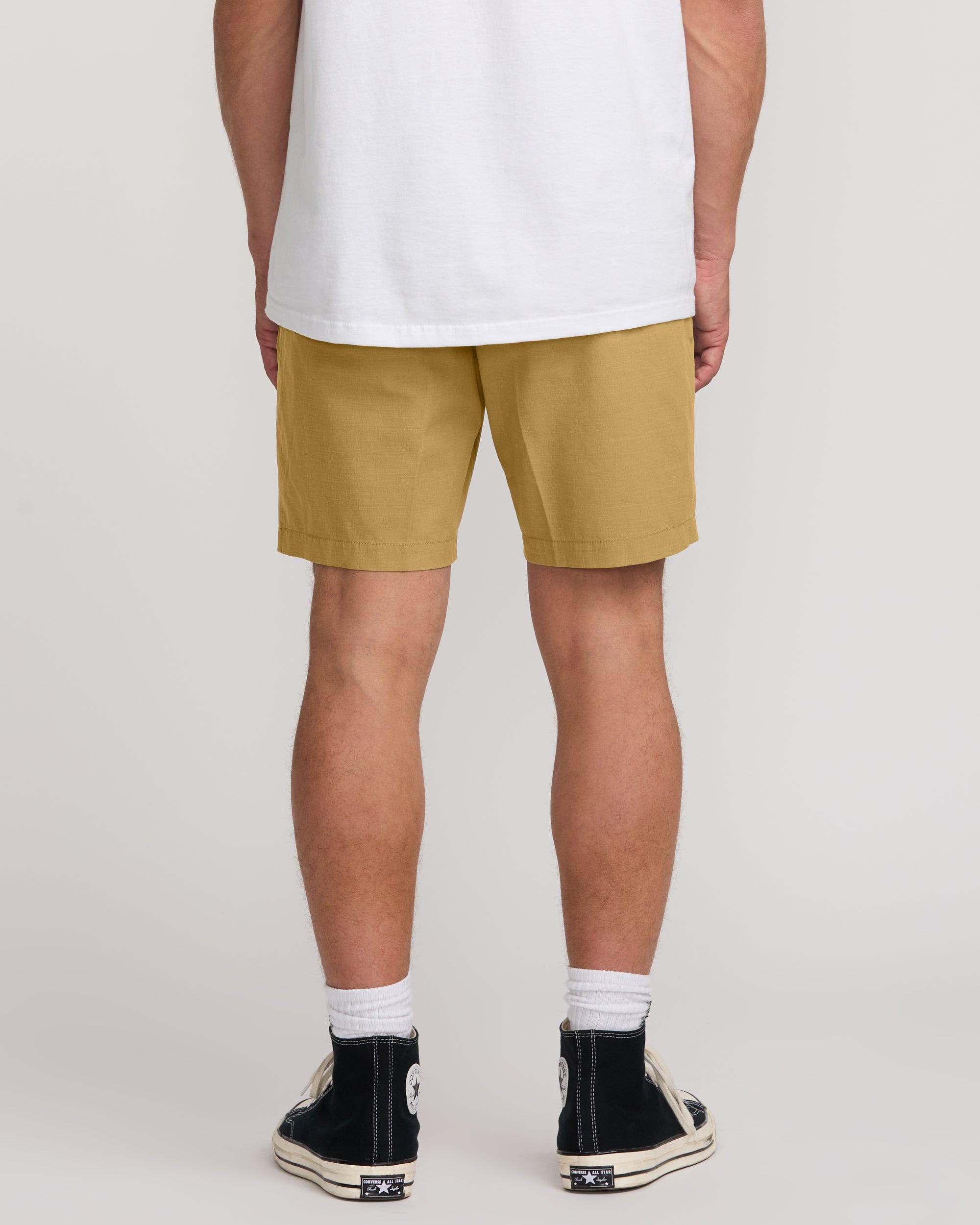 Crossfire Wave Wash Hybrid Swim Shorts - Khaki
