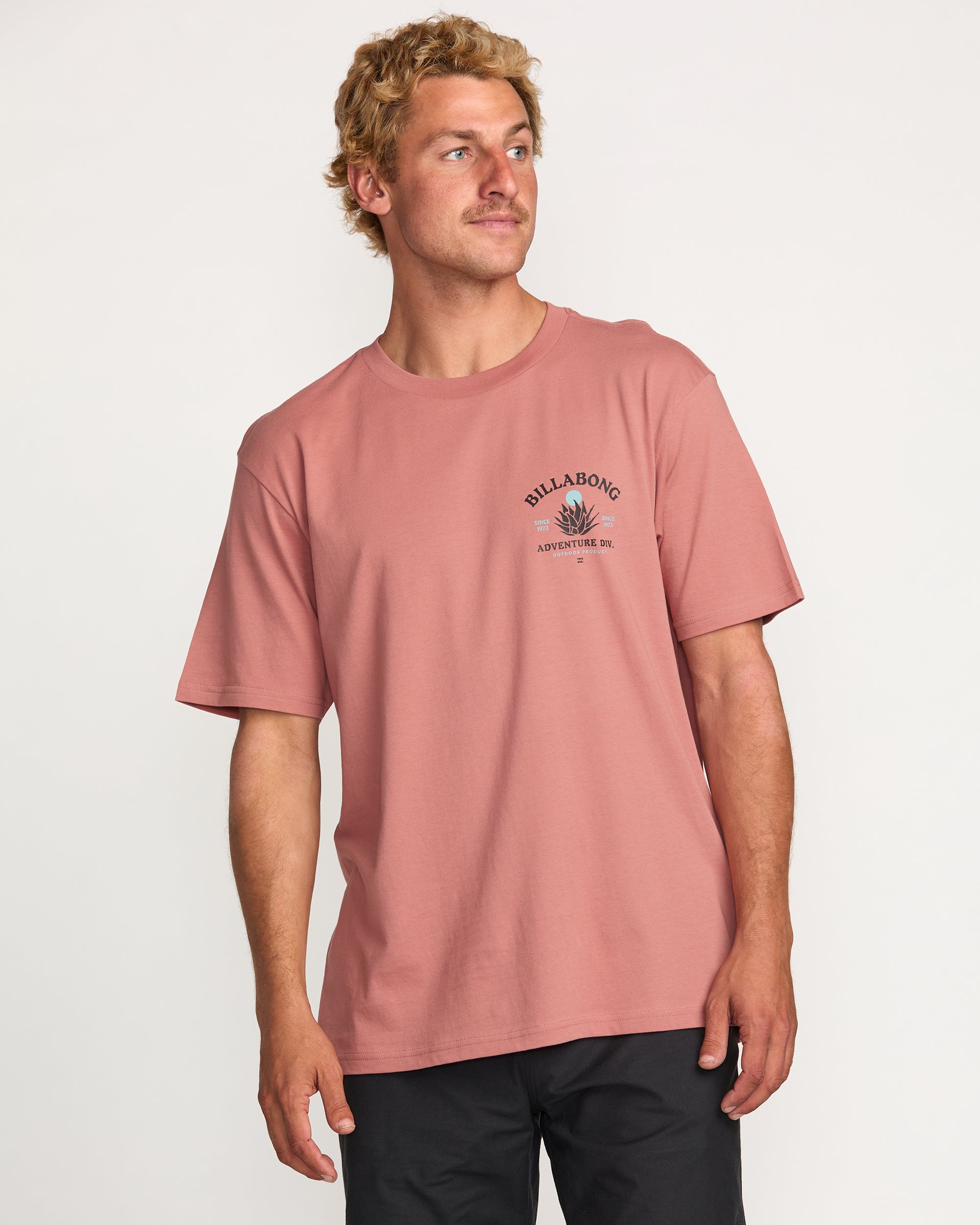 Agave Tee in Dusty Rose – Soft & Stylish