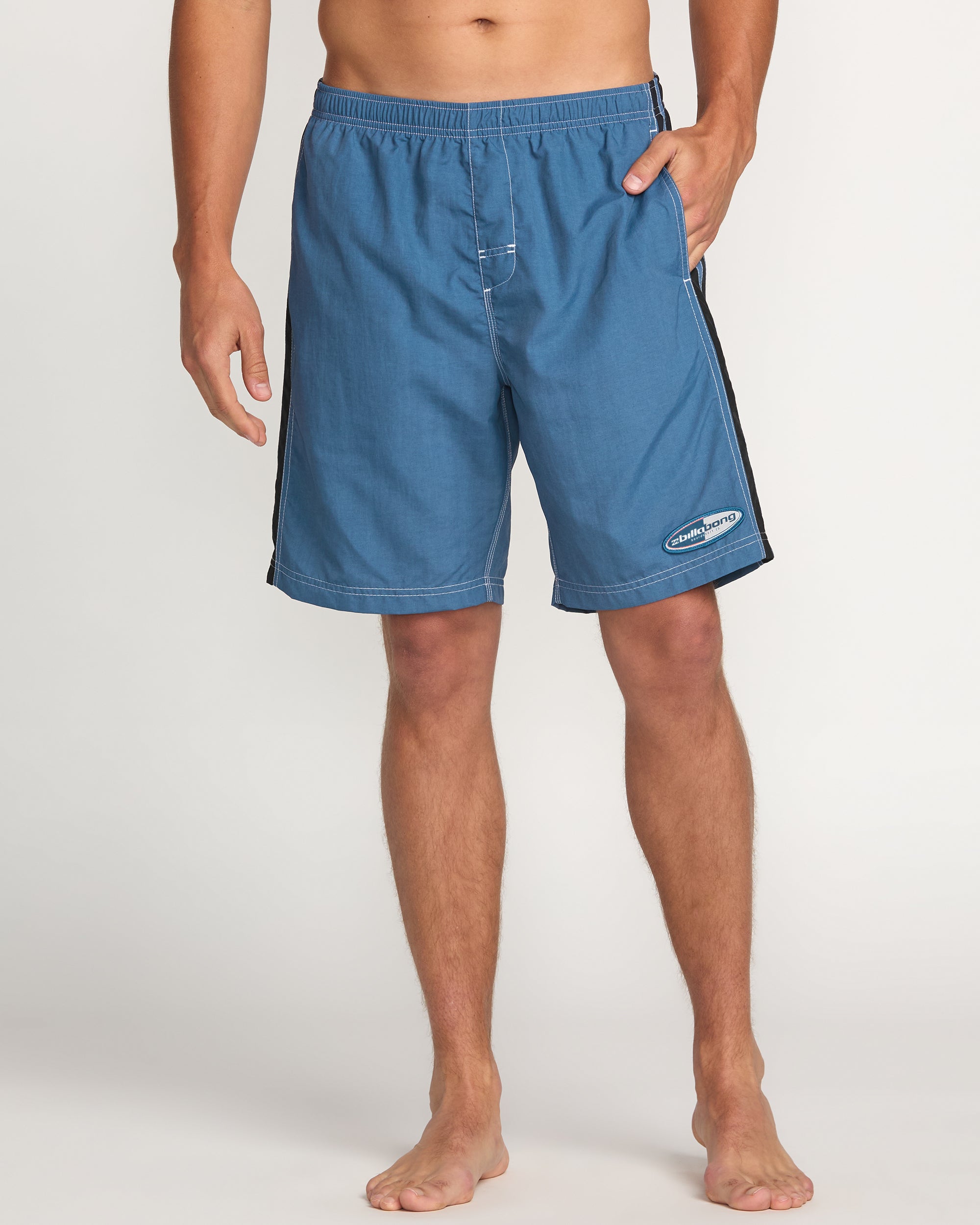 Kirra 19' Swim Trunks - Deep Blue Layback Design