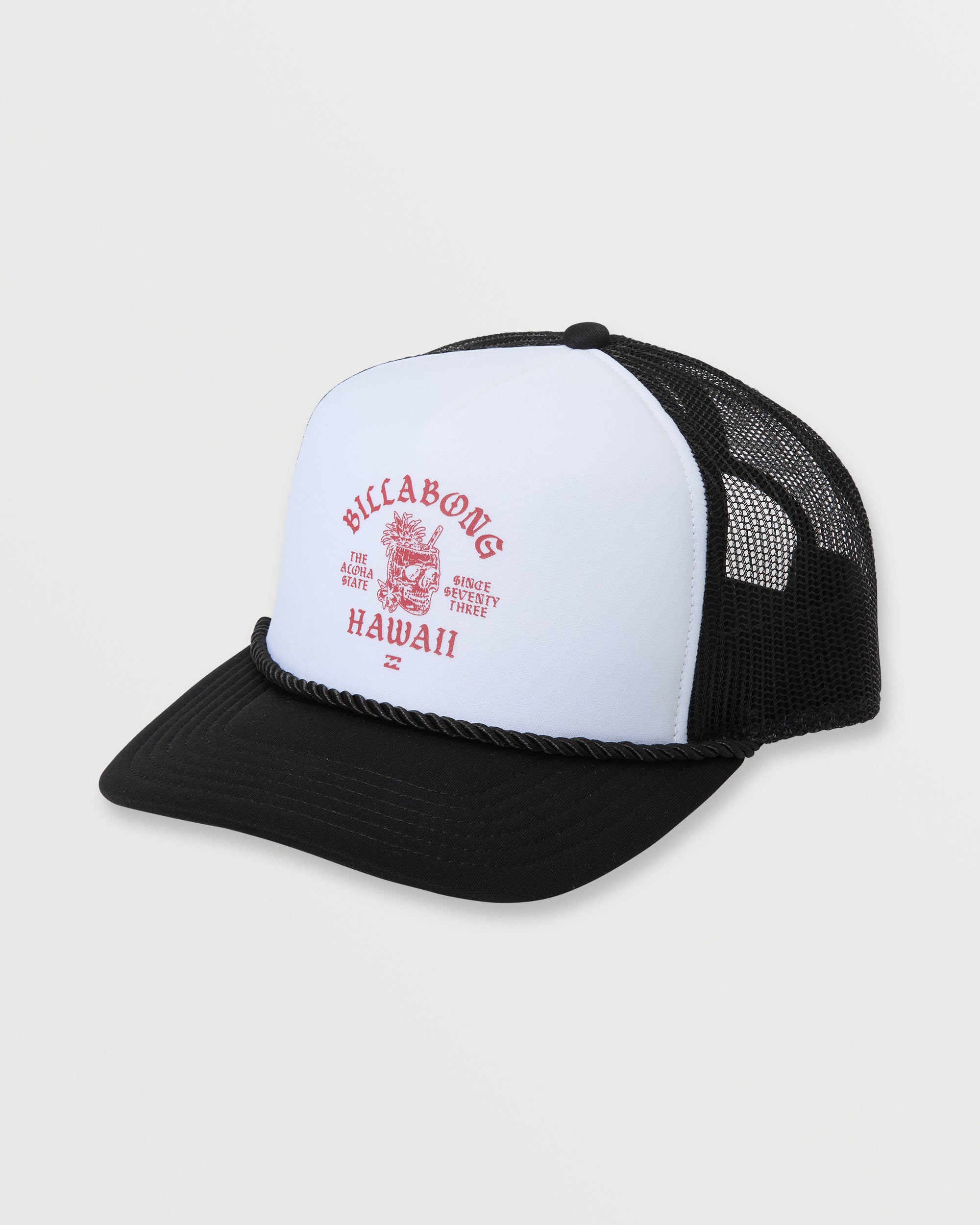Black & White Mai Tai Foam Trucker Hat