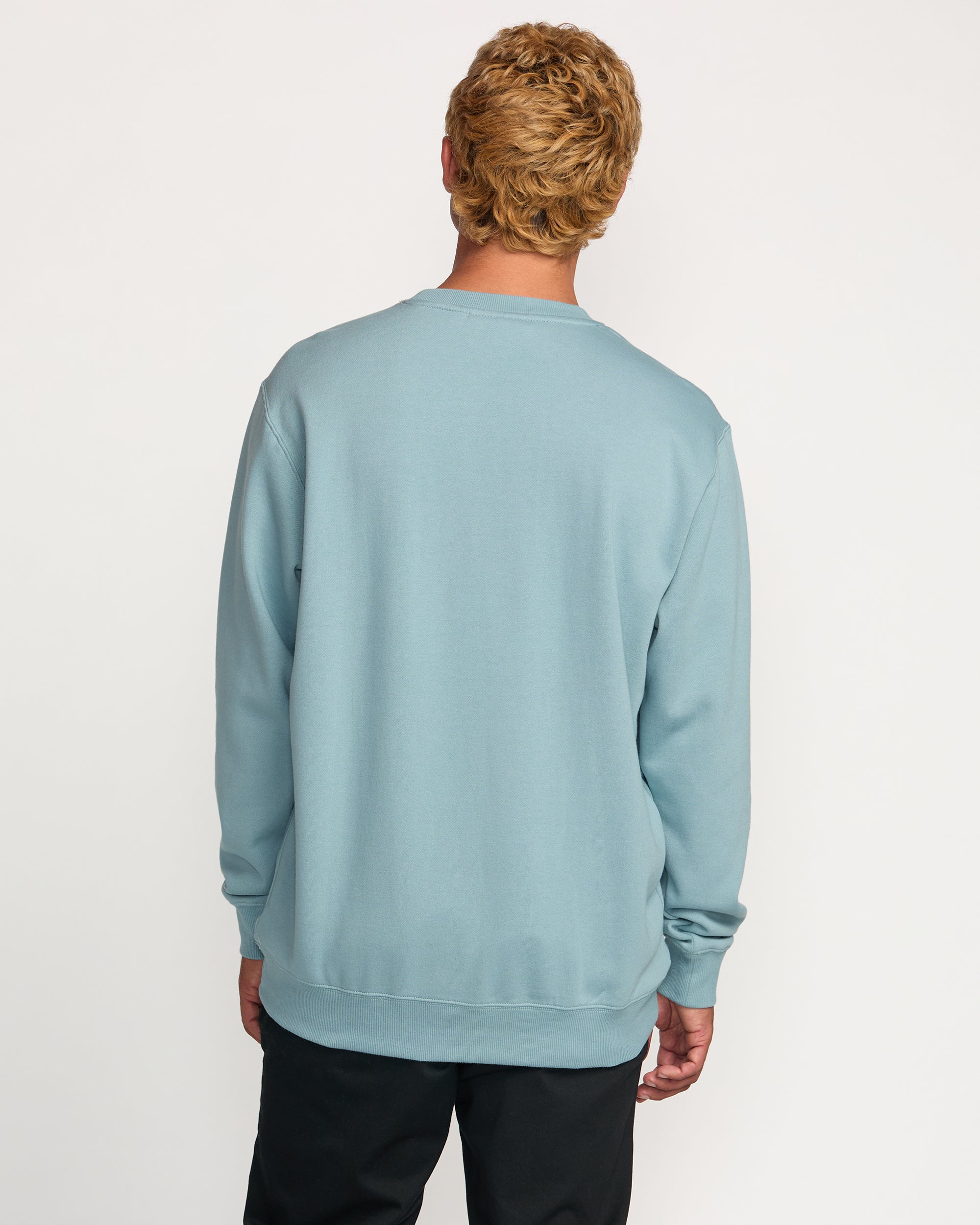 Cloud Blue Occy Crew Sweatshirt – Comfort Fit