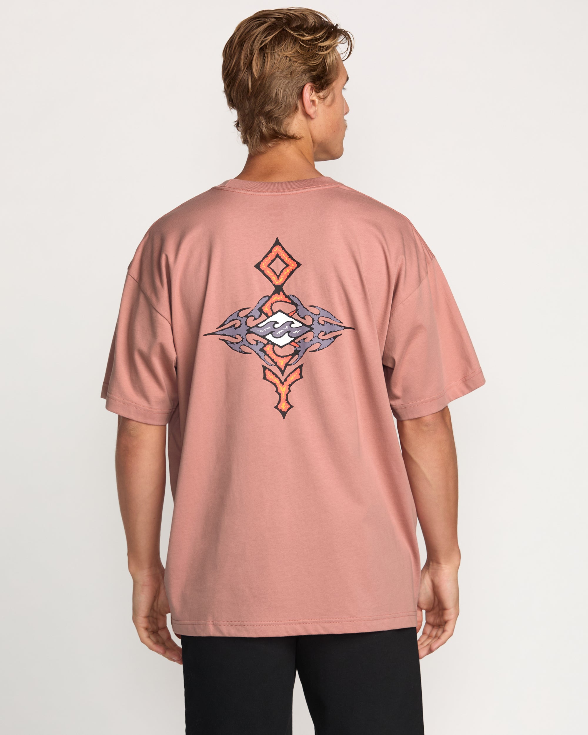 Occy OG Tee in Dusty Rose - Casual Cotton Shirt