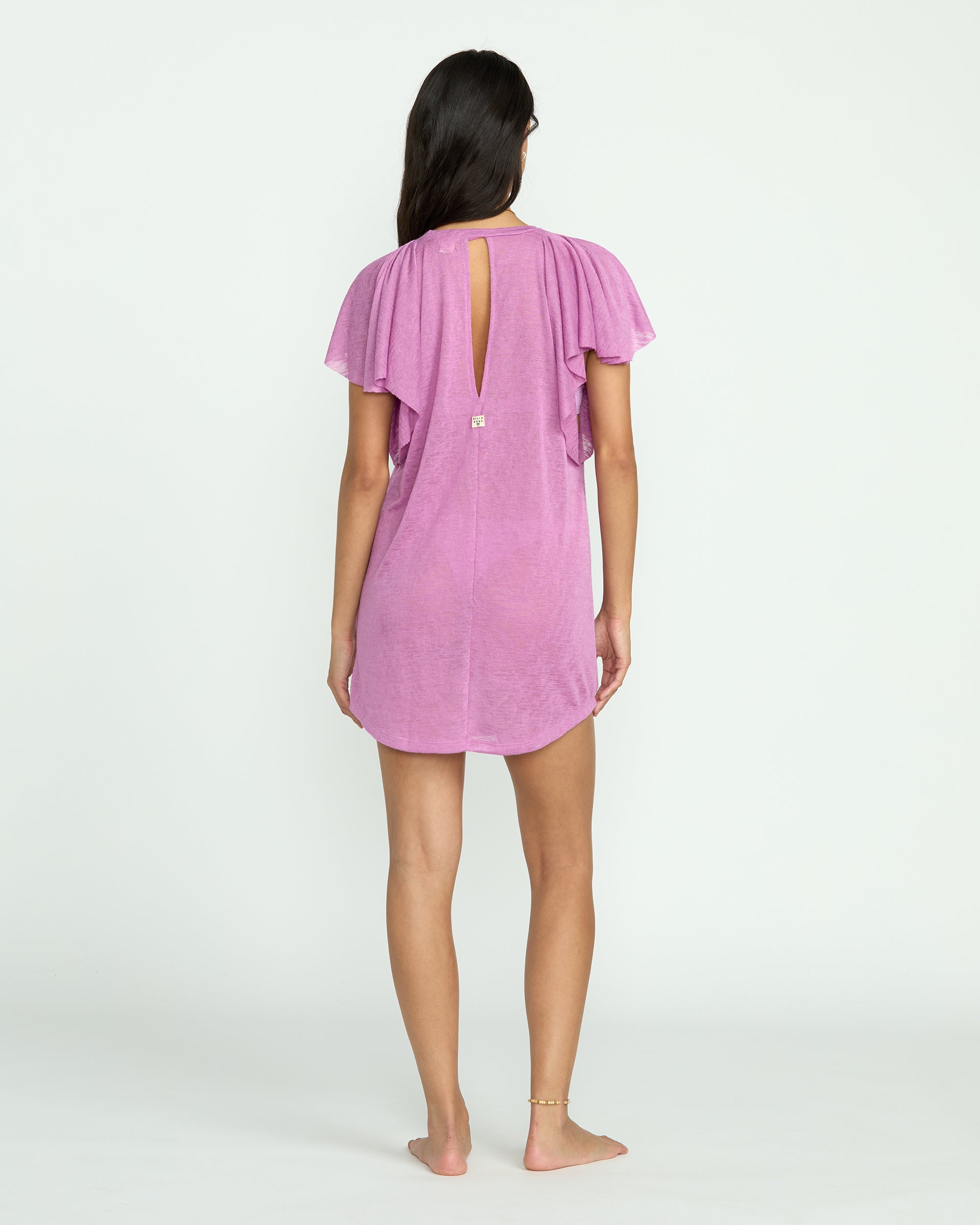 Bright Rose Coverup Dress by Out For Waves
