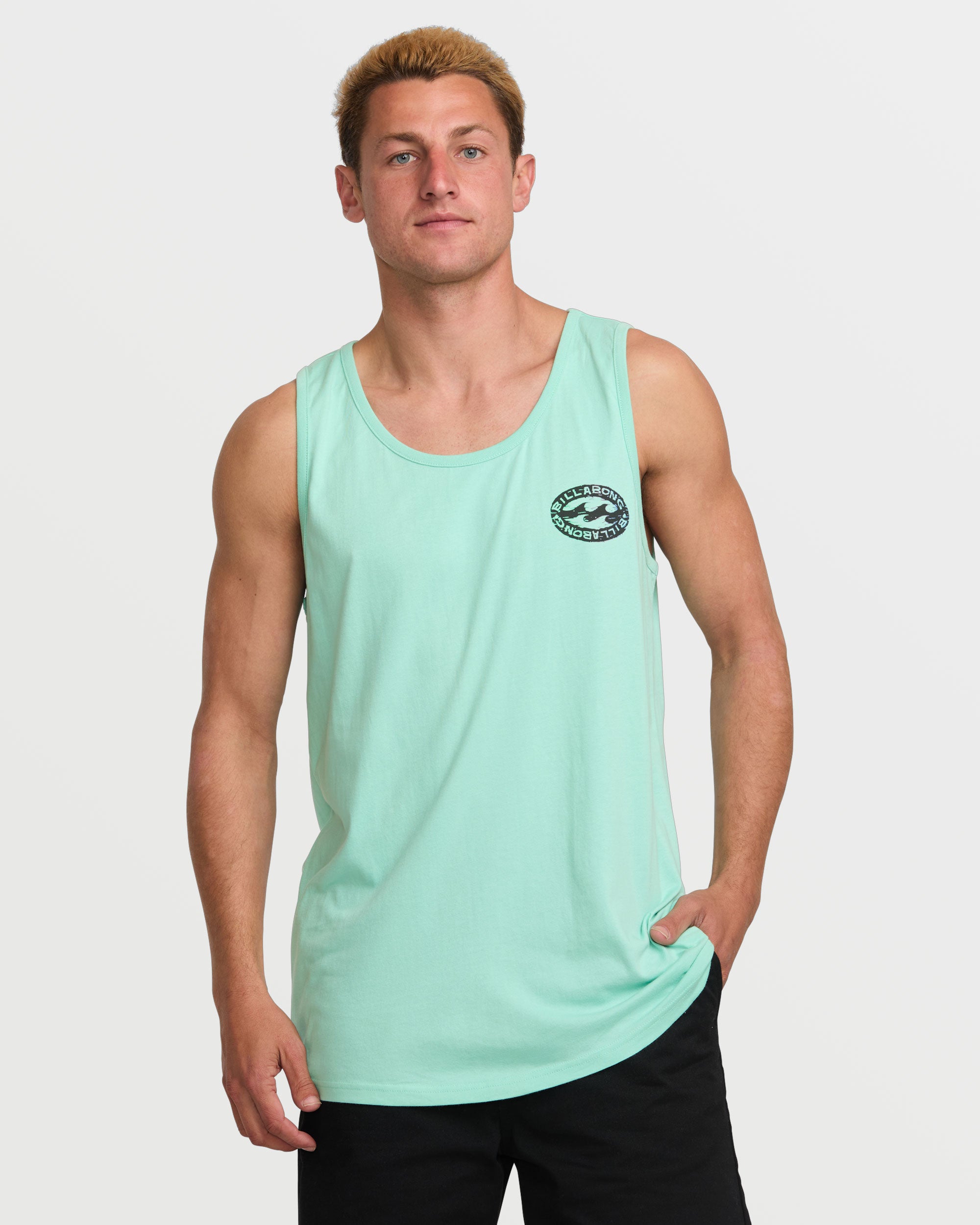 Bermuda Stretch Wave Tank Top – Premium Fit