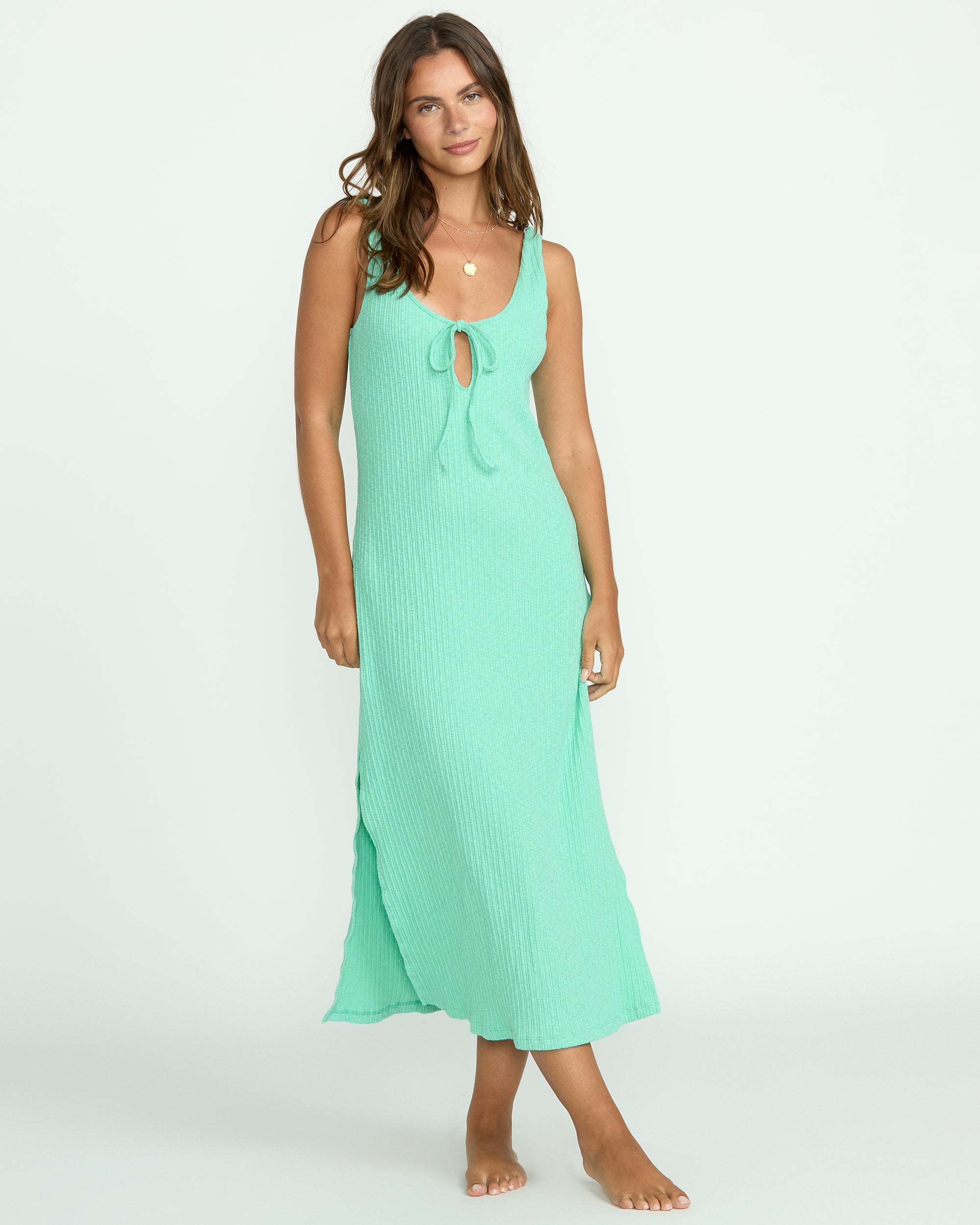 Sweet Heat Midi Dress for Summer Poolside