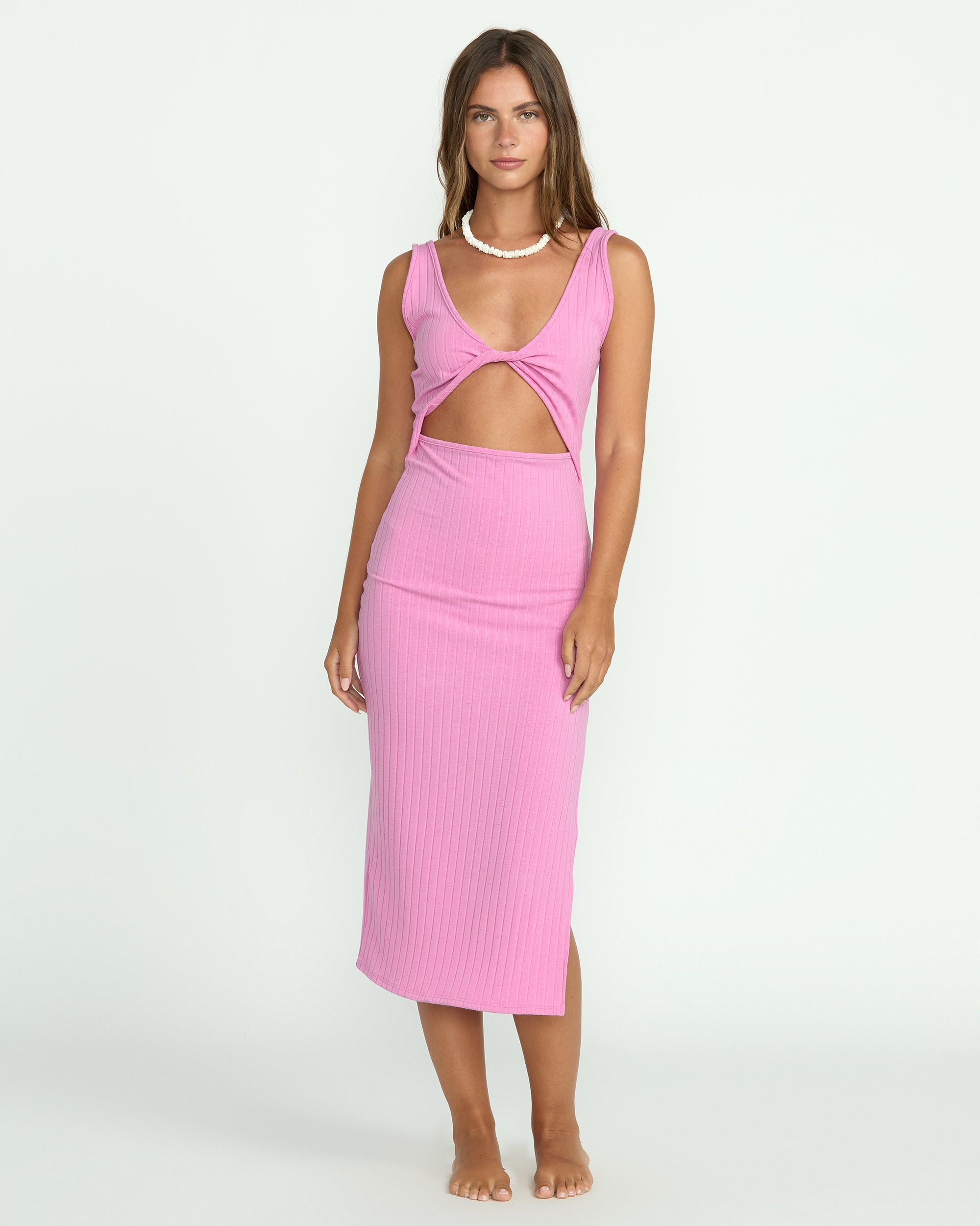 Bright Rose Reversible Dress - Two Styles in One