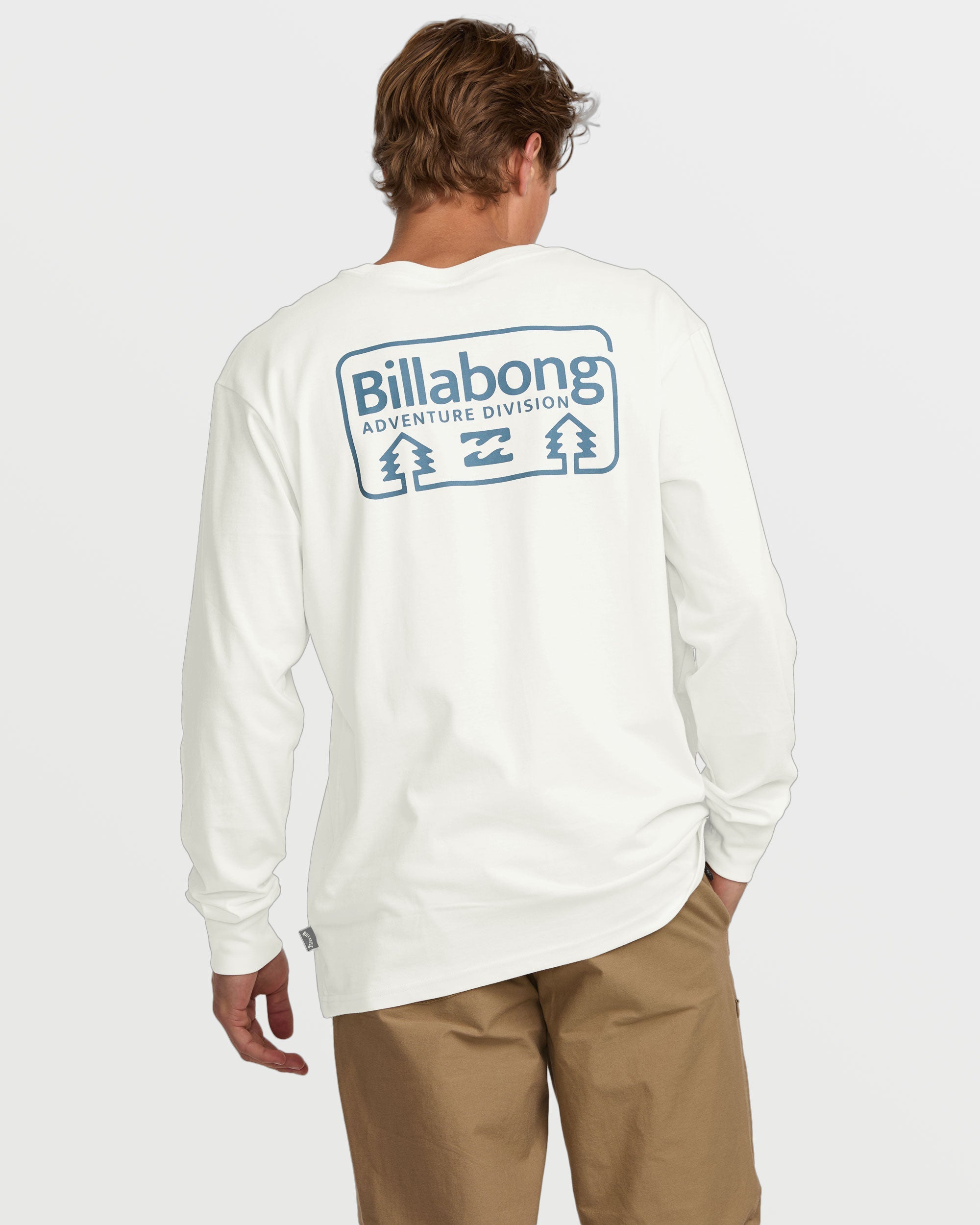 Range A/Div Off White Long Sleeve Tee
