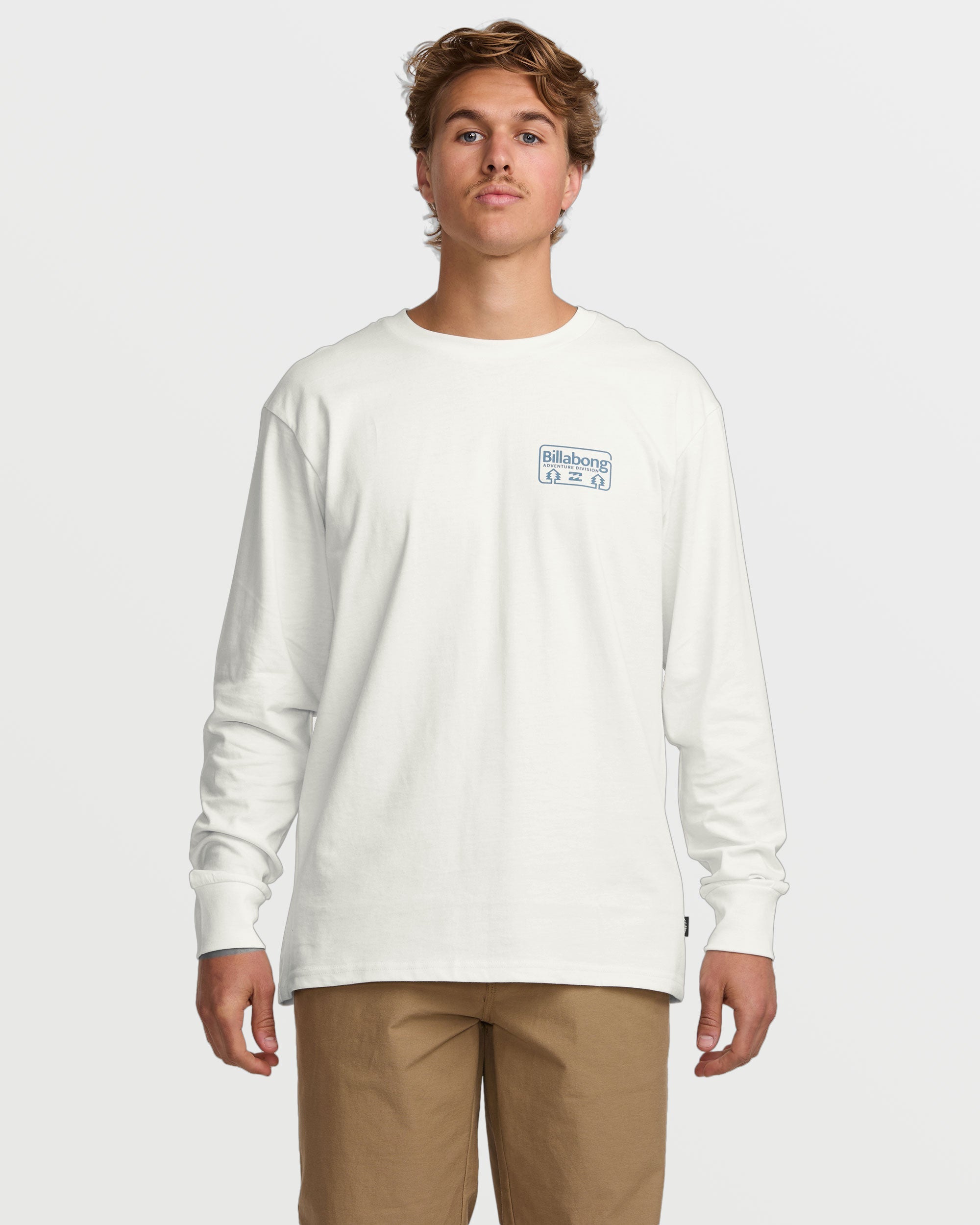 Range A/Div Off White Long Sleeve Tee