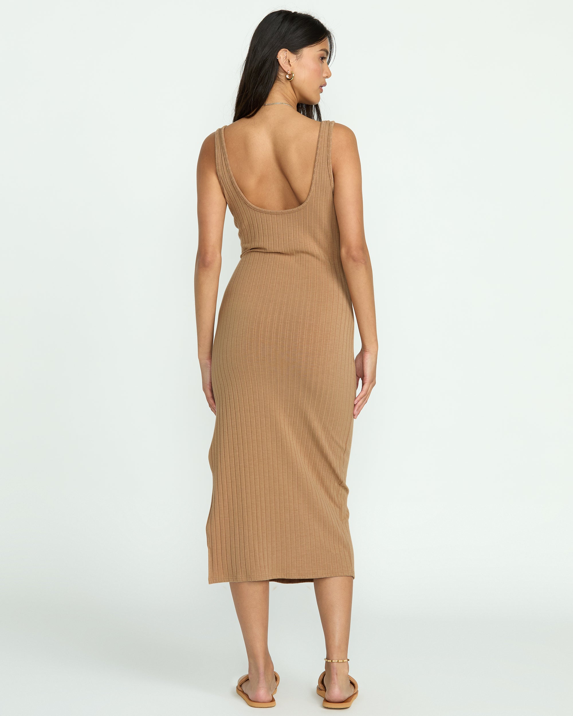 Reversible Rose Brown Dress – Two Looks in One