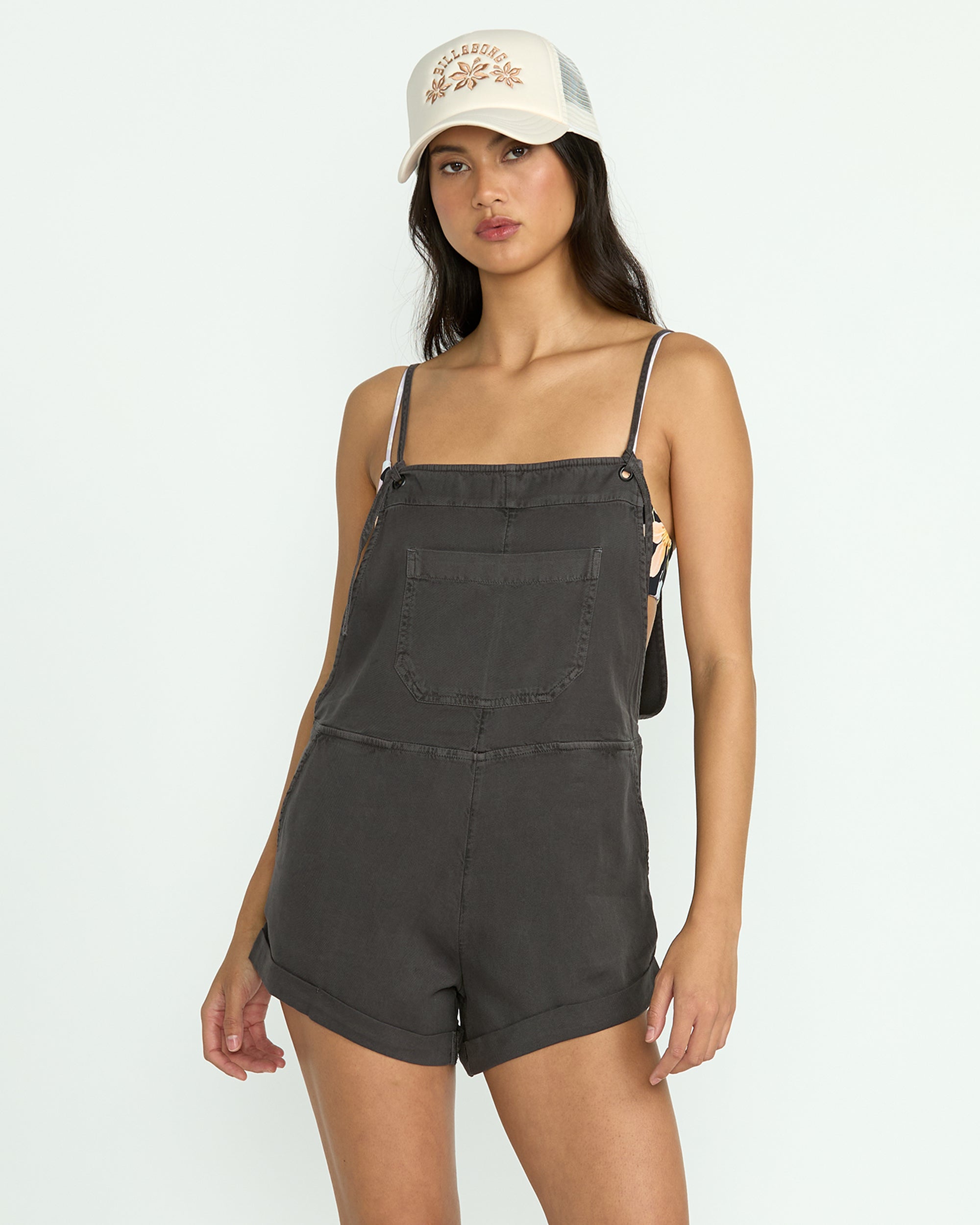Off Black Wild Pursuit Romper - Stylish & Comfortable