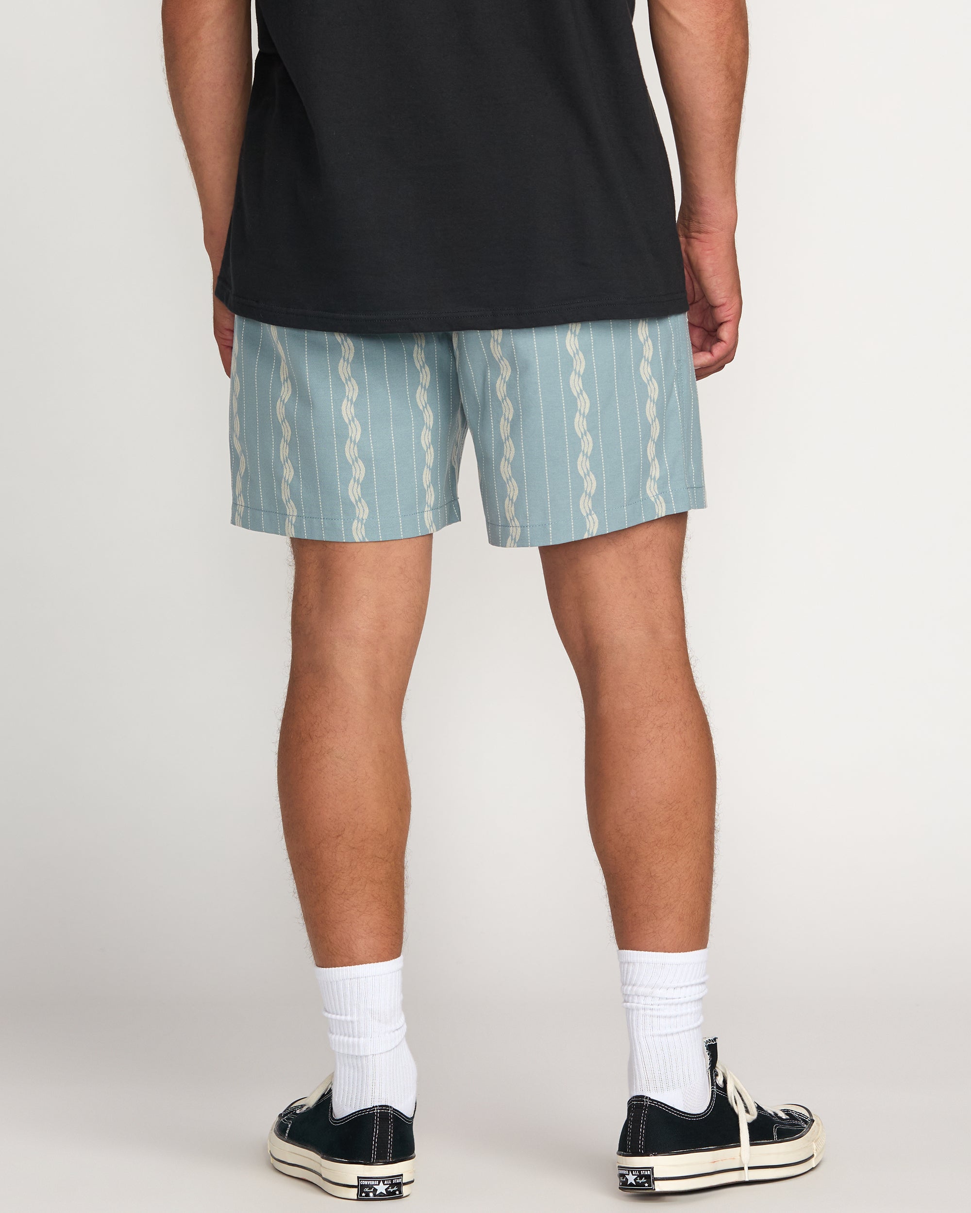 Cosmic Blue Mario Jacquard Shorts – Stylish Comfort