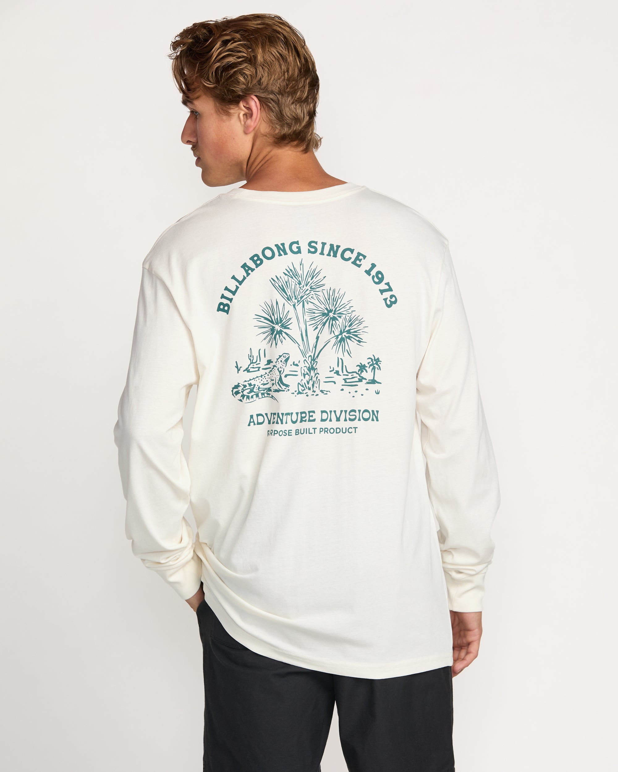 Off White Long Sleeve A/Div Tee by Dusty Road
